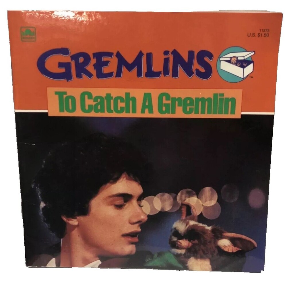 Vintage Gremlins To Catch a Gremlin Book 1984 Golden Paperback Movie Retro